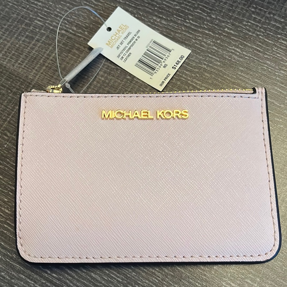 Brand new Jet Set Travel Powder blush coin pouch